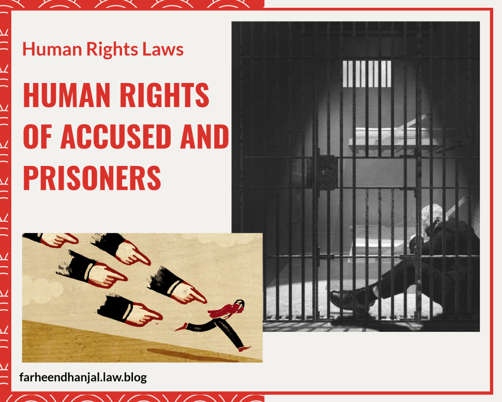 Prison Inmate Rights HUMAN RIGHTS OF ACCUSED AND PRISONERS, Human Rights Laws – Farheen Dhanjal